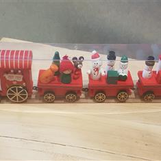 Wooden train set
