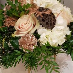 Cool Winter arrangement  