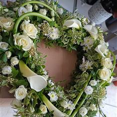Large Calla lilly open heart 